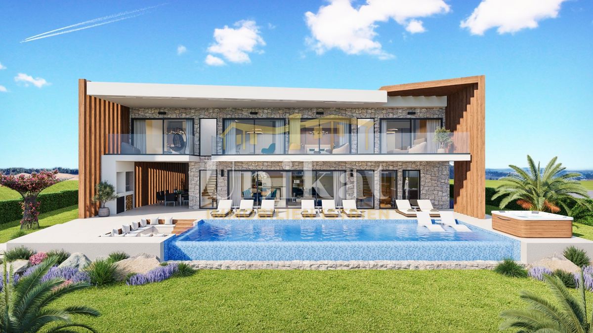 Villa di lusso con vista mare - piscina a sfioro